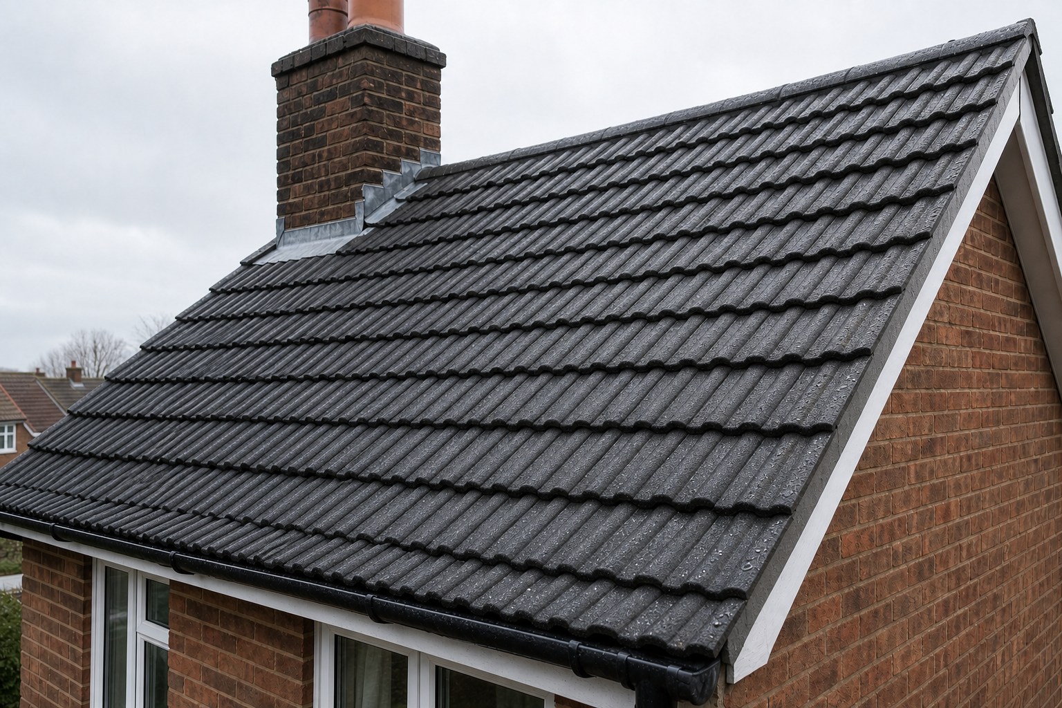Roof cleaning after