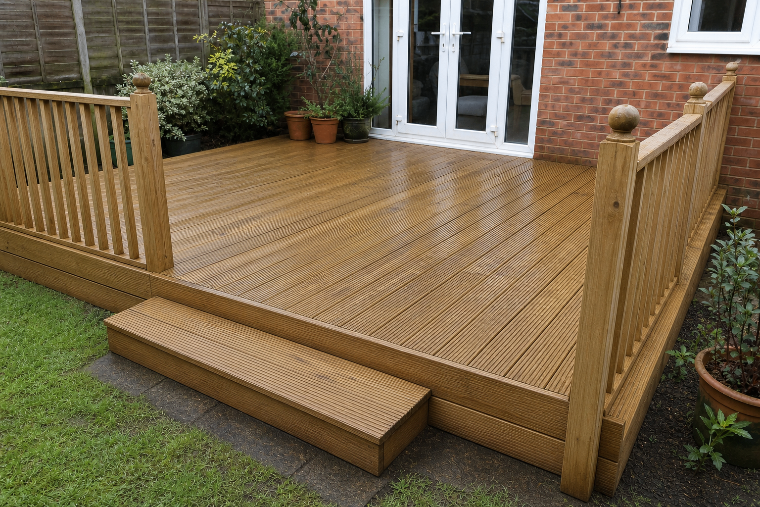Decking restoration after